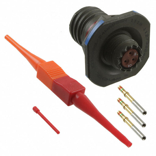 D38999/24WA98SN by Amphenol Aerospace Operations - CONNECTOR RECPT FMALE 3POS GOLD CRIMP
