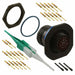 D38999/24WC35PN by Amphenol Aerospace Operations - CONNECTOR RECPT MALE 22POS GOLD CRIMP