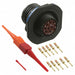 D38999/24WC98PN by Amphenol Aerospace Operations - CONNECTOR RECPT MALE 10POS GOLD CRIMP