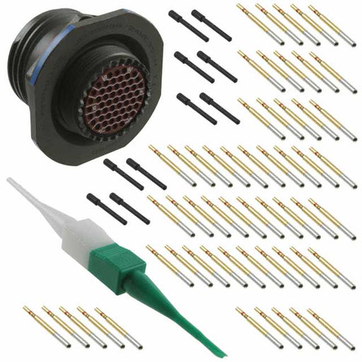D38999/24WE35SN by Amphenol Aerospace Operations - CONNECTOR RECPT FMALE 55POS GOLD CRIMP