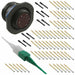 D38999/24WE35SN by Amphenol Aerospace Operations - CONNECTOR RECPT FMALE 55POS GOLD CRIMP