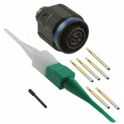D38999/26WA35SN by Amphenol Aerospace Operations - CONNECTOR PLUG FMALE 6POS GOLD CRIMP