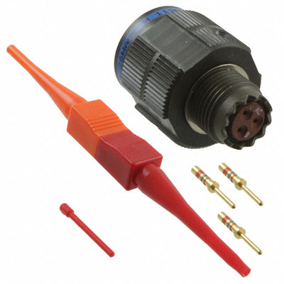 D38999/26WA98PN by Amphenol Aerospace Operations - CONNECTOR PLUG MALE 3POS GOLD CRIMP