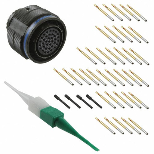 D38999/26WD35SN by Amphenol Aerospace Operations - CONNECTOR PLUG FMALE 37POS GOLD CRIMP