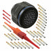 D38999/26WE26SN by Amphenol Aerospace Operations - CONNECTOR PLUG FMALE 26POS GOLD CRIMP
