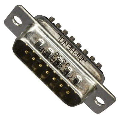 L717SDA15P by Amphenol ICC (Commercial Products) - CONNECTOR D-SUB PLUG 15POS SLDR CUP