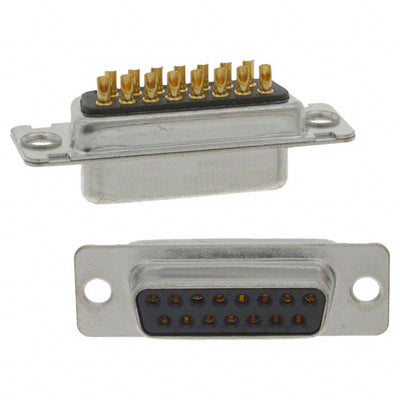 L77DA15S by Amphenol ICC (Commercial Products) - CONNECTOR D-SUB RCPT 15POS SLDR CUP