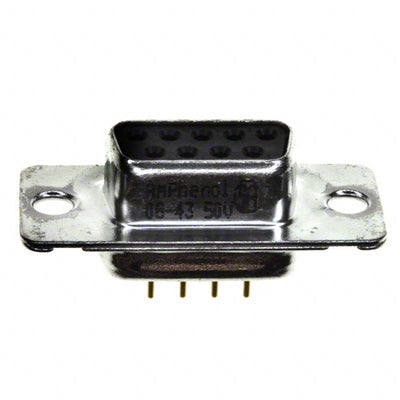 L77DE09SU by Amphenol ICC (Commercial Products) - CONNECTOR D-SUB RCPT 9POS VERT SLDR