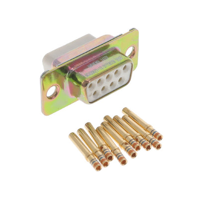 M24308/2-1Z by Amphenol Interconnect India - DSUB CONN,CRIMP, SOCKET, ZINC