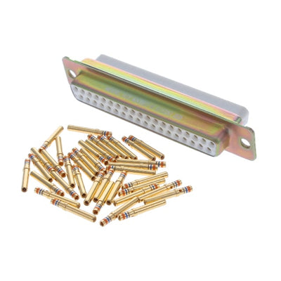 M24308/2-4F by Amphenol Interconnect India - DSUB CONN,CRIMP, SOCKET, CADMIUM