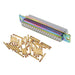 M24308/2-4Z by Amphenol Interconnect India - DSUB CONN,CRIMP, SOCKET, ZINC