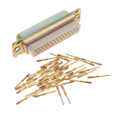 M24308/4-13Z by Amphenol Interconnect India - DSUB CONN,CRIMP, PLUG, ZINC