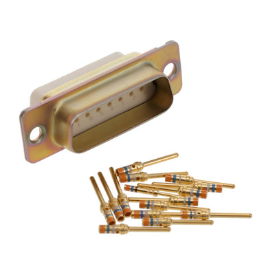 M24308/4-2F by Amphenol Interconnect India - DSUB CONN,CRIMP, PLUG, CADMIUM