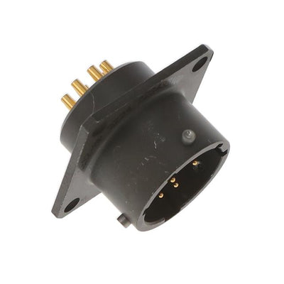 MS3112E12-8P by Amphenol Industrial Operations - CONNECTOR RECPT MALE 8P GOLD SLDR CUP