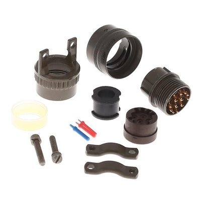 MS3116F14-12P by Amphenol Industrial Operations - CONNECTOR PLUG MALE 12P GOLD SLDR CUP