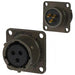 PT02A-12-3S by Amphenol Industrial Operations - CONNECTOR RECPT FMALE 3P GOLD SLDR CUP