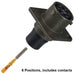 PT02SE-10-6S by Amphenol Industrial Operations - CONNECTOR RECPT FMALE 6POS GOLD CRIMP
