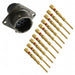 PT02SE-12-10P by Amphenol Industrial Operations - CONNECTOR RECPT MALE 10POS GOLD CRIMP