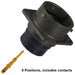 PT02SE-16-8P by Amphenol Industrial Operations - CONNECTOR RECPT MALE 8POS GOLD CRIMP