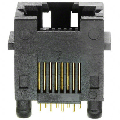 RJHSE-3080 by Amphenol ICC (Commercial Products) - CONNECTOR MOD JACK 8P8C VERT UNSHLD