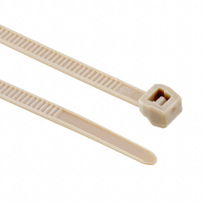 118-00032 by HellermannTyton - CABLE TIE LOCKING BEIGE 52LB 5.71