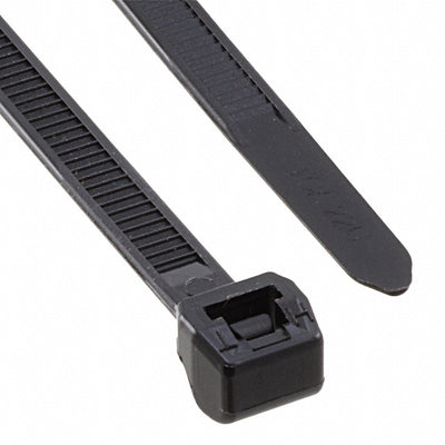 118-00111 by HellermannTyton - CABLE TIE LOCKING BLK 50LBS 7.87