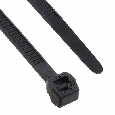 118-04800 by HellermannTyton - CABLE TIE LOCKING BLK 30LBS 5.71