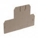 1186720000 by Weidmuller - CONNECTOR TERM BLK END PLATE BEIGE
