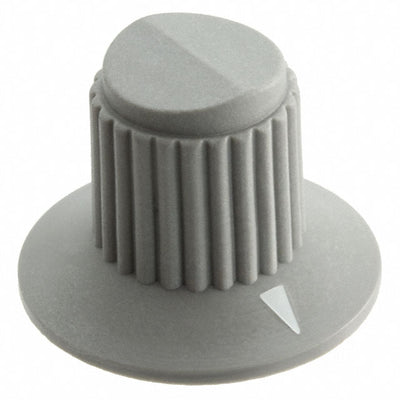 11K5015-KCNG by Grayhill Inc. - KNOB KNURLED W/SKRT 0.250"" PLAST