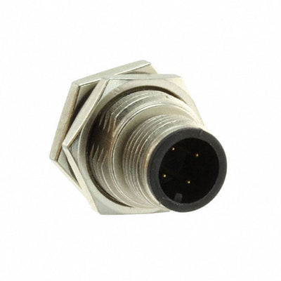 M12A-04PMMS-SF8001 by Amphenol LTW - CONNECTOR PLUG MALE 4P GOLD SLDR CUP
