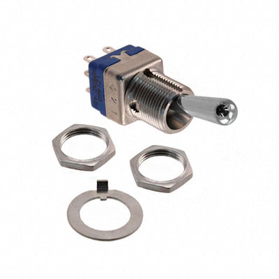 12146AGK by APEM Inc. - SWITCH TOGGLE DPDT 4A 125V