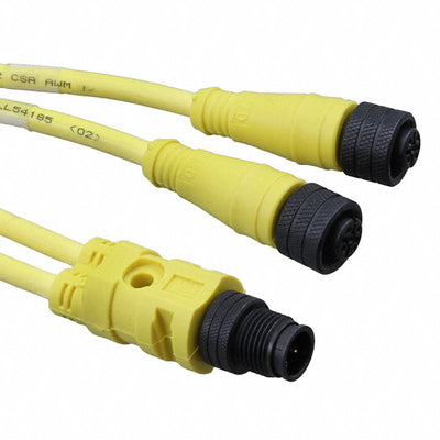 1200680195 by Molex - CABLE CIRC 4POS MALE TO FEM 0.98