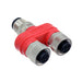 1200688219 by Molex - CONNECTOR Y-ADPT 4P-4/4P M-F/F INLINE