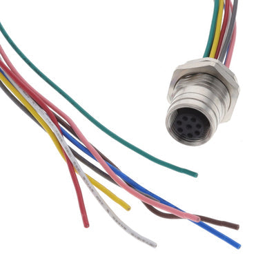 1200845097 by Molex - M12-RECEP-8P-FEM-BACK-M16-0.3M