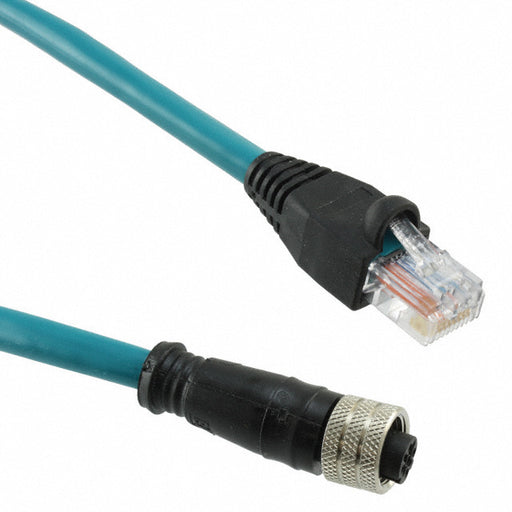 1201080010 by Molex - M12 F-M 5 POLES 1M RJ-45 D-CODE