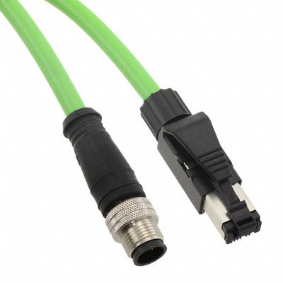1201080203 by Molex - CSE M12 ETH 4P DC MA STR RJ45 ST