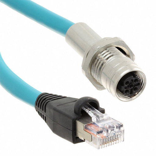1201090005 by Molex - ULOCK D-CODE M12 REC TO RJ45