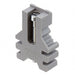 1201455 by Phoenix Contact - CONNECTOR TERM BLK END BRCKT RAIL GRY