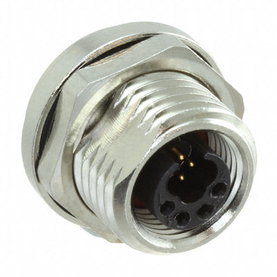 1202440002 by Molex - CONNECTOR CIRC RECEPTACLEPOS GOLD SOLDER