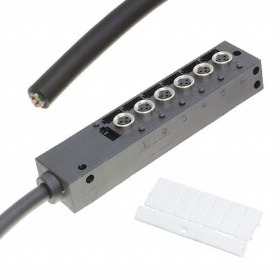 1202470041 by Molex - MPIS M8 PNP 3P 6PT BK 10M SINGLE