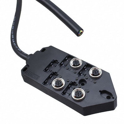 1202480032 by Molex - MPIS M12 PNP 5P 4PT BK 10M DUAL