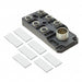 1202480063 by Molex - MPIS M12 NOS 5P 6PT M23 BK DUAL