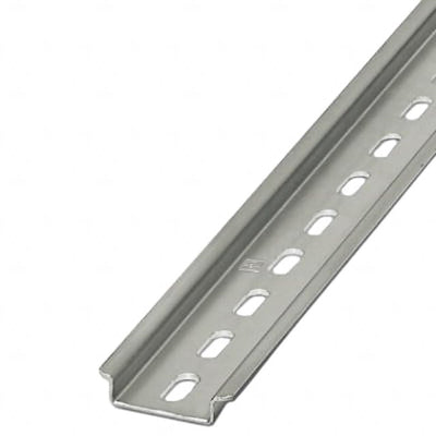 1206421 by Phoenix Contact - DIN RAIL 35MMX7.5MM SLOTTED 2M