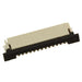 1-84952-2 by TE Connectivity AMP Connectors - CONNECTOR FPC BOTTOM 12POS 1MM R/A