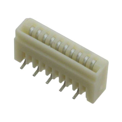 1-84982-0 by TE Connectivity AMP Connectors - CONNECTOR FFC FPC VERT 10POS 1MM SMD