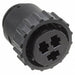 206037-2 by TE Connectivity AMP Connectors - CONNECTOR PLG HSG FMALE 3POS INLINE
