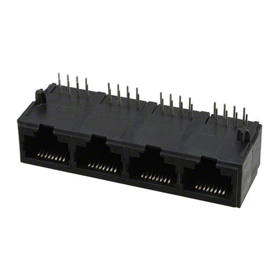 5557562-1 by TE Connectivity AMP Connectors - CONNECTOR MOD JACK 8P8C R/A UNSHLD