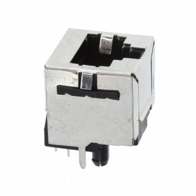 5557969-1 by TE Connectivity AMP Connectors - CONNECTOR MOD JACK 8P8C VERT SHIELDED