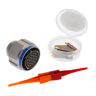 D38999/26FD19SN by TE Connectivity Deutsch Connectors - CONNECTOR PLUG FMALE 19POS GOLD CRIMP