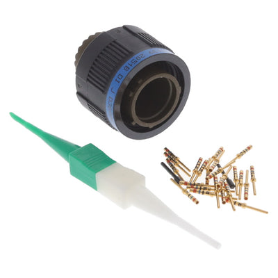 D38999/26JC35PN by TE Connectivity Deutsch Connectors - CONNECTOR PLUG MALE 22POS GOLD CRIMP